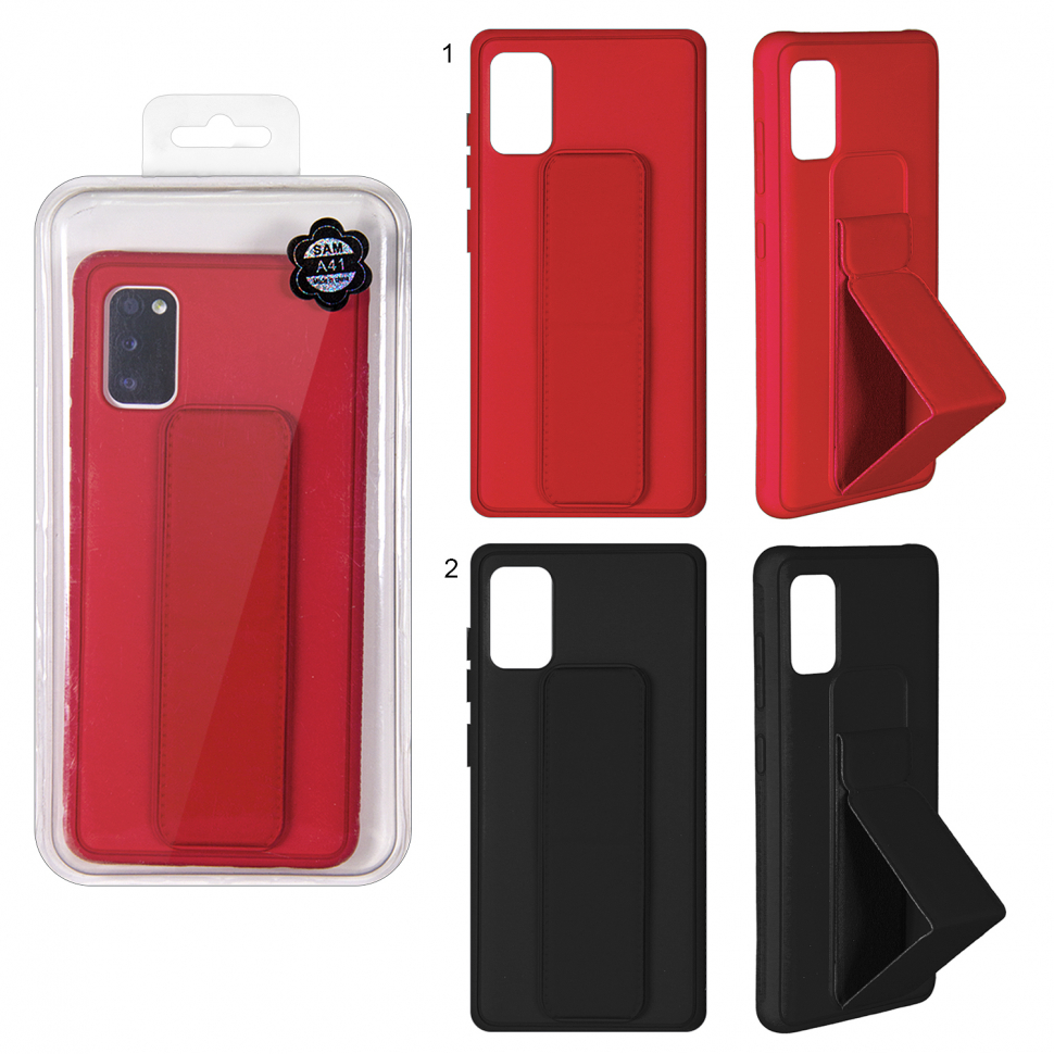 Чехол Samsung A41 с держателем 3 в 1