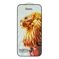 Защитное стекло iPhone 16 Pro Full Screen G9 HOCO черное