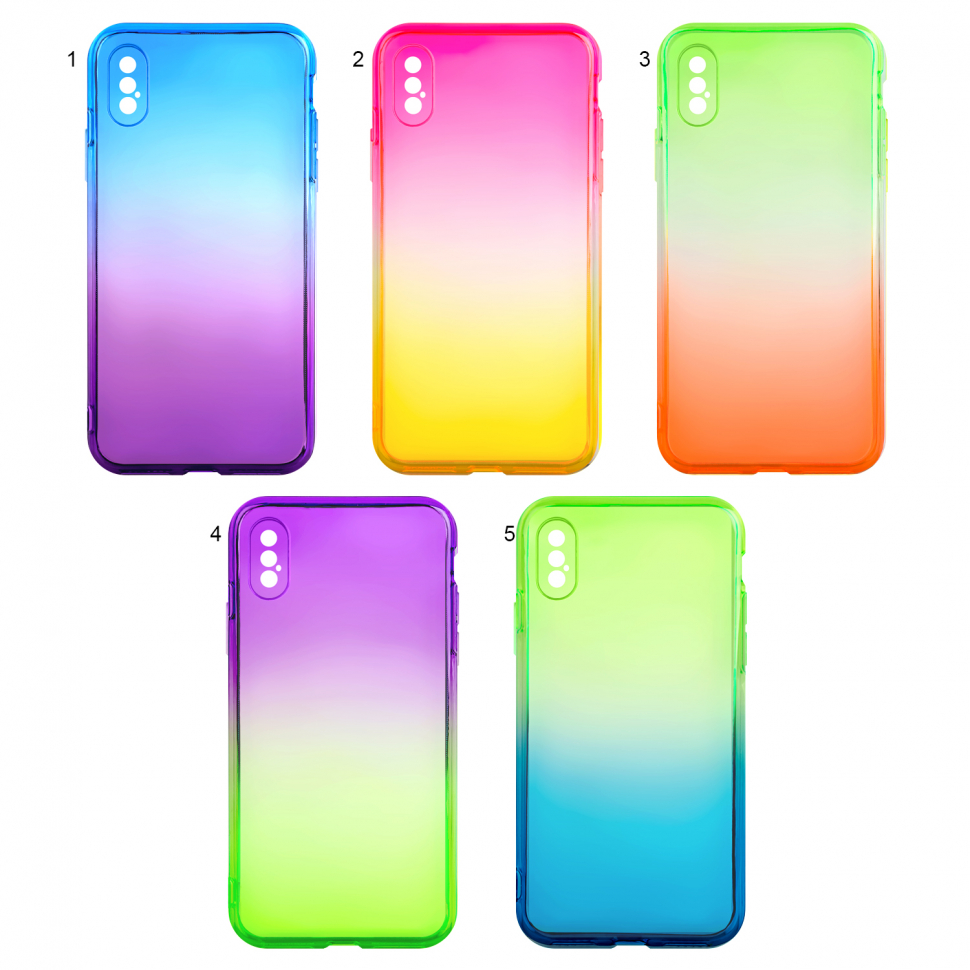 Чехол iPhone XS Max Rainbow