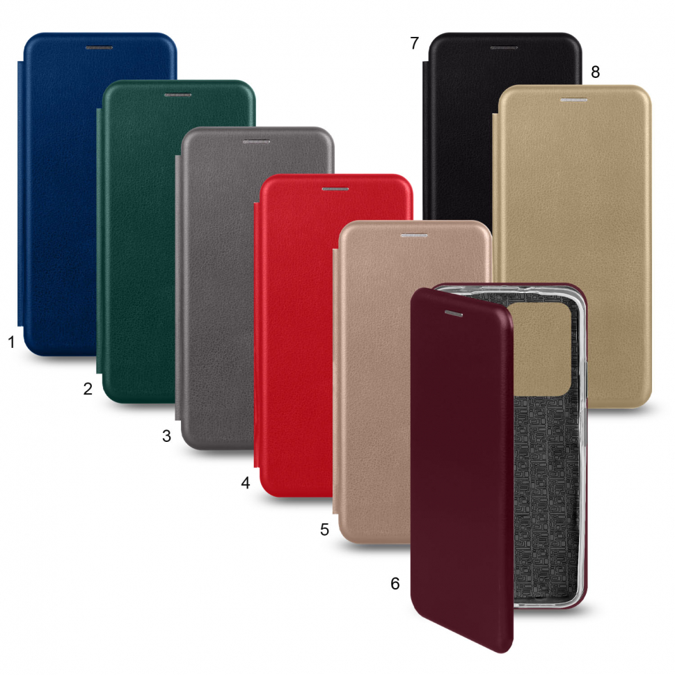 Чехол-книжка Samsung S20 Ultra цвета в ассортименте