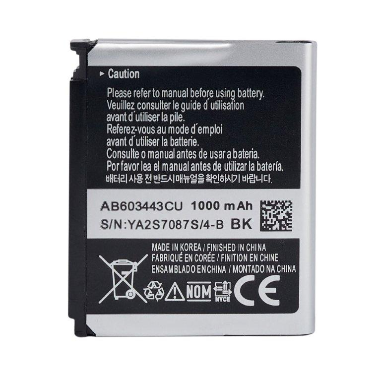 Аккумулятор Samsung S5230 (AB603443CU) BK ОР.