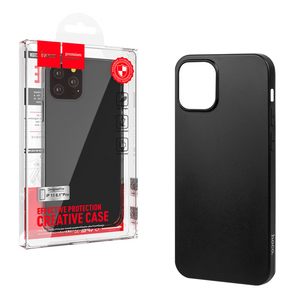 *Чехол iPhone 13 PRO (6.1) Fascination series HOCO черный