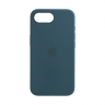 Чехол iPhone 16e Silicon Case  Lake Green (MagSafe + анимация NFC) c LOGO