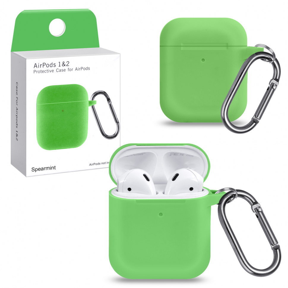 Чехол Airpods 1/2 Spearmint #7