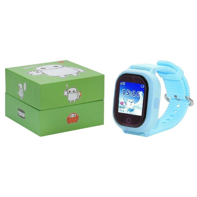 Часы Smart Watch TD-06S GPS водонепроницаемый голубые