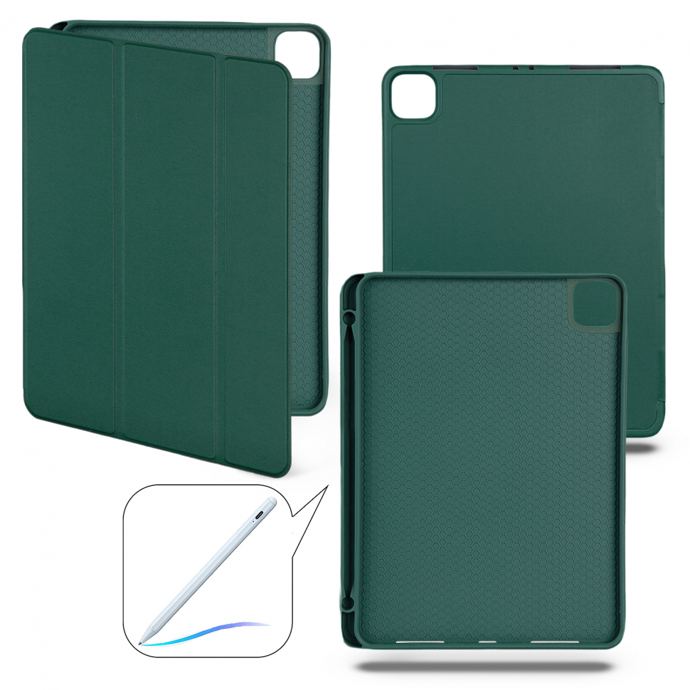 Чехол-книжка iPad Pro 12.9 (2021/2022) Smart Case (Pencil) Pine Green №6