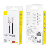 Кабель USB Type-C 1m 66W High current Baseus черный CAKF000101