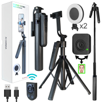 Монопод-трипод с блютуз пультом + модулем отслеживания ES-181K (25шт/кор)
