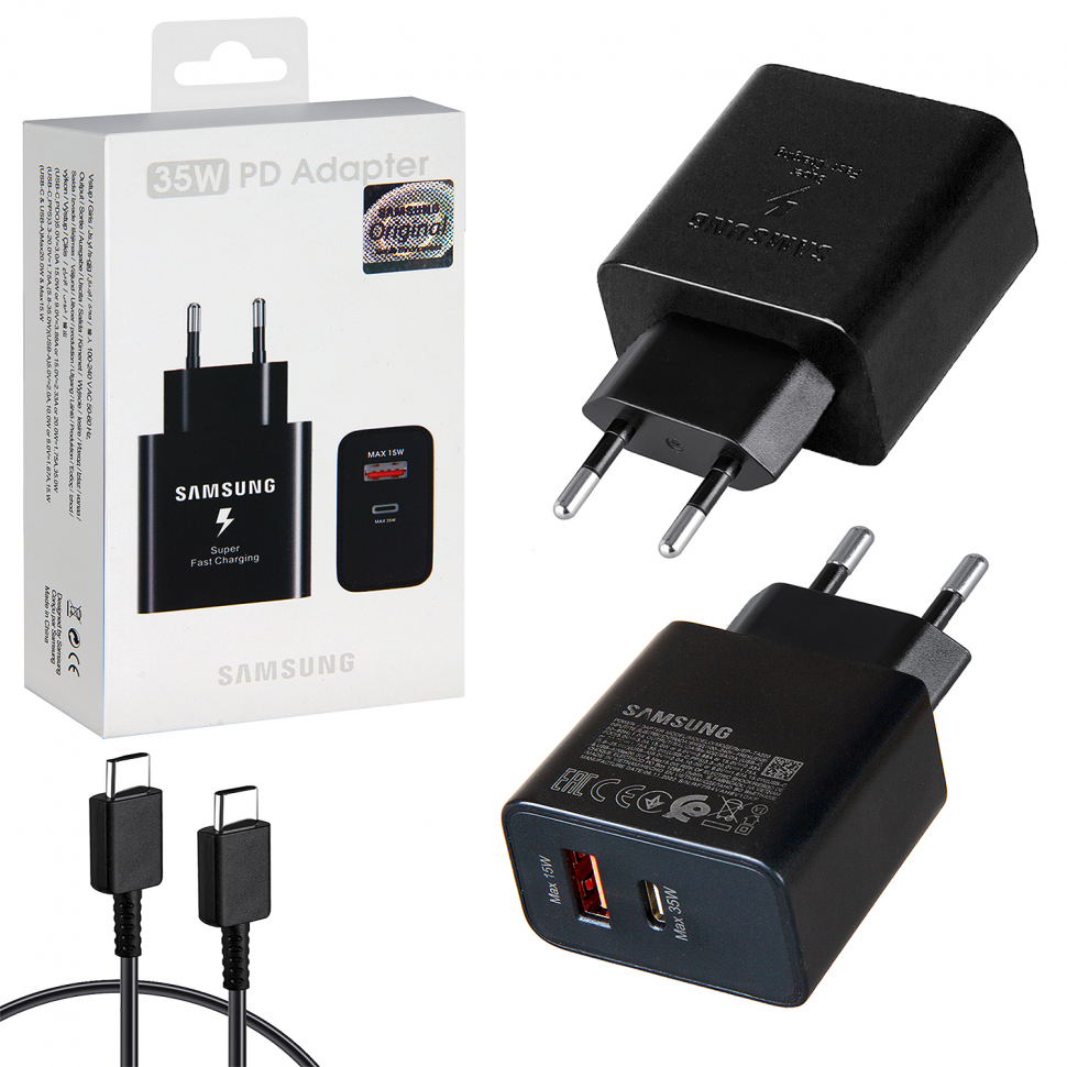СЗУ Samsung 35W PD Adapter  черный