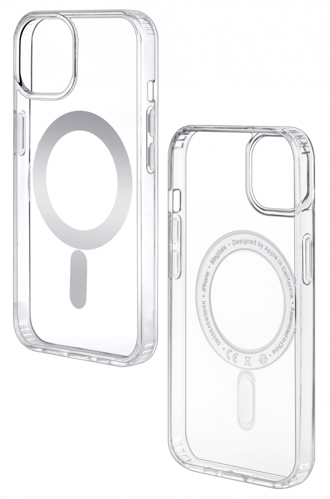 Чехол iPhone 12 Pro Max Clear Case (MagSafe) в пакетике