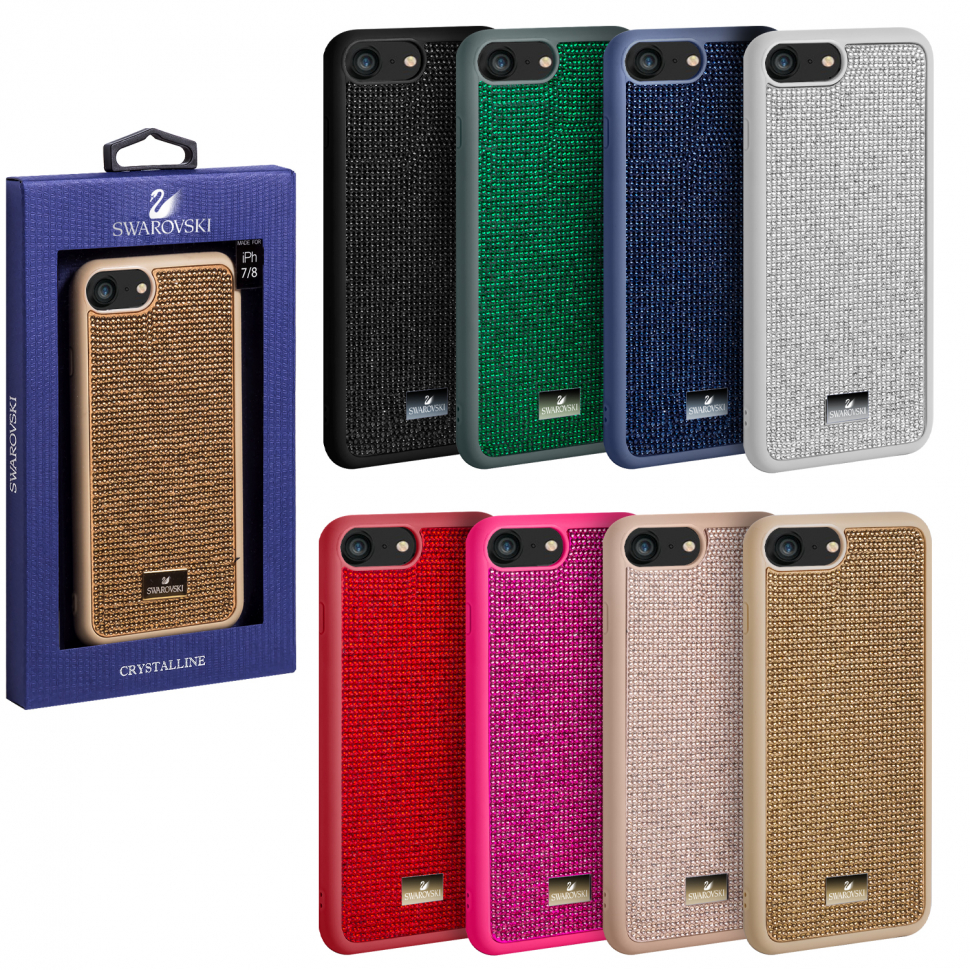 Чехол iPhone 7/8/SE(2020) Swarovski LC