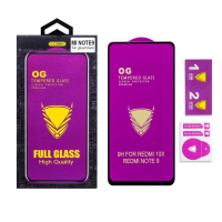 Защитное стекло Xiaomi Note 9 OG 3D черное