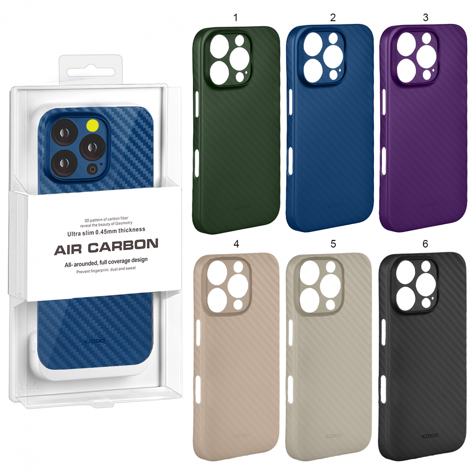 Чехол iPhone 16 Pro Max Air Carbon K-DOO