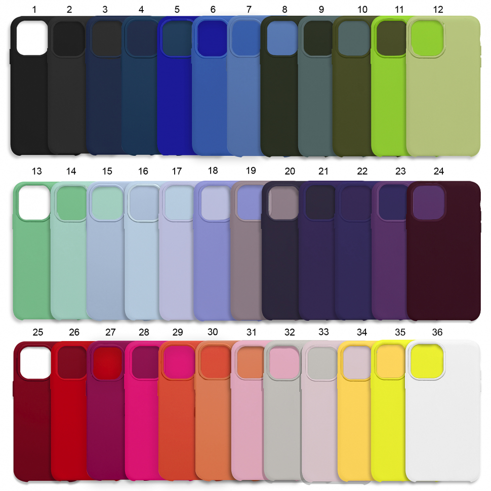 Чехол iPhone 15 Plus Silicon Сase Apple WS (с лого)