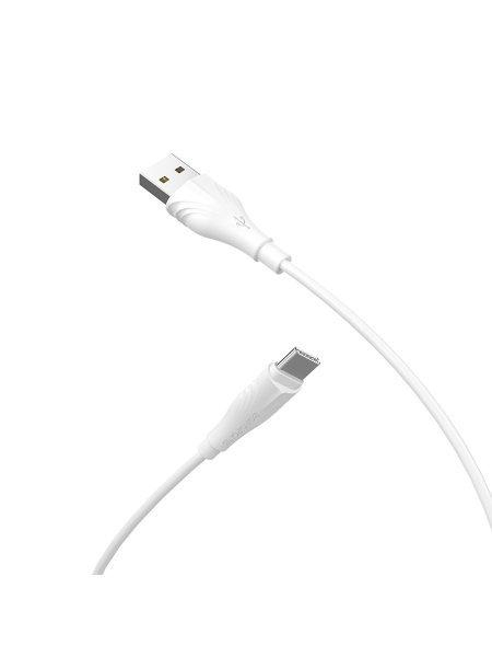 Кабель BX18 USB Type-C 2M Borofone белый