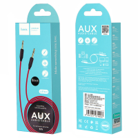 * Кабель UPA11 AUX 1M HOCO черный