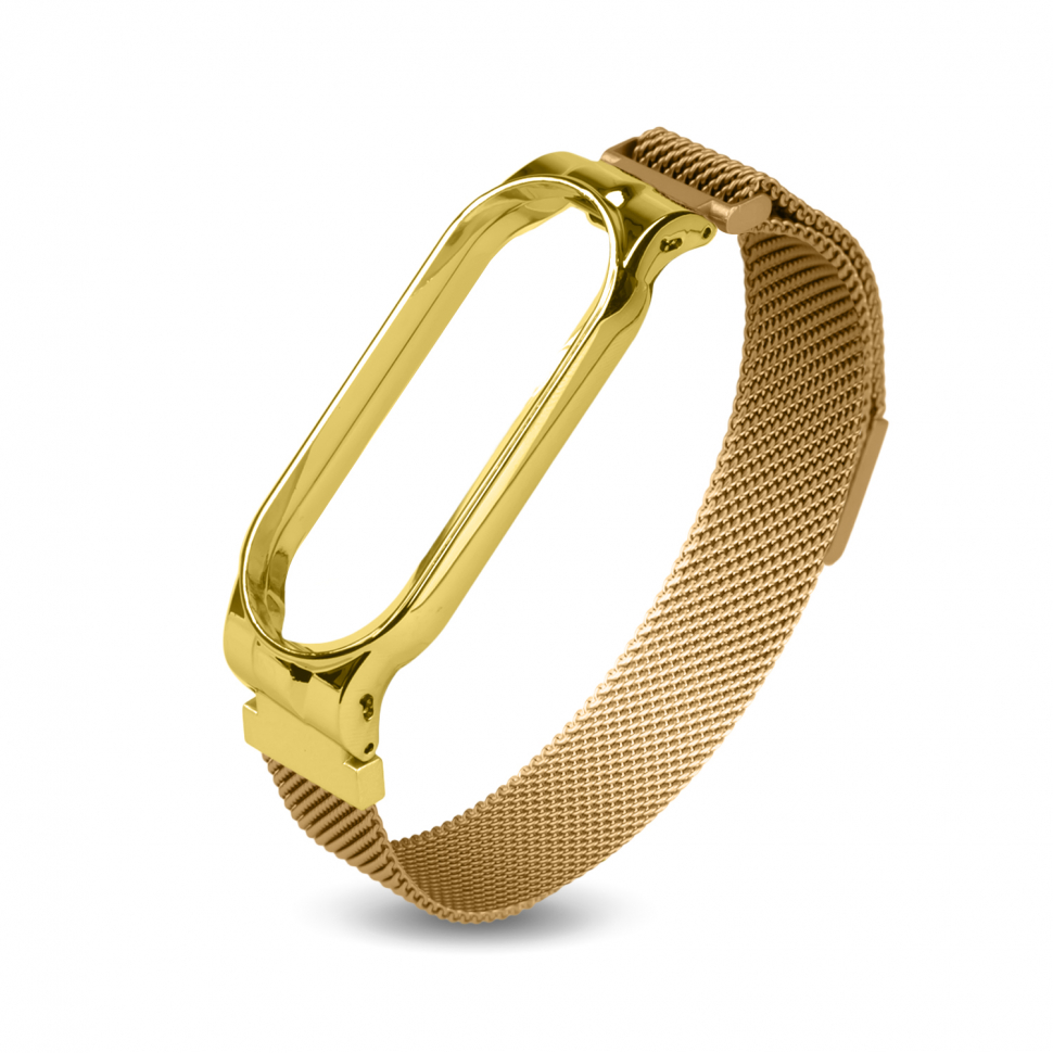 Ремешок для Mi 5 Milanese желтое золото (Gold) #4