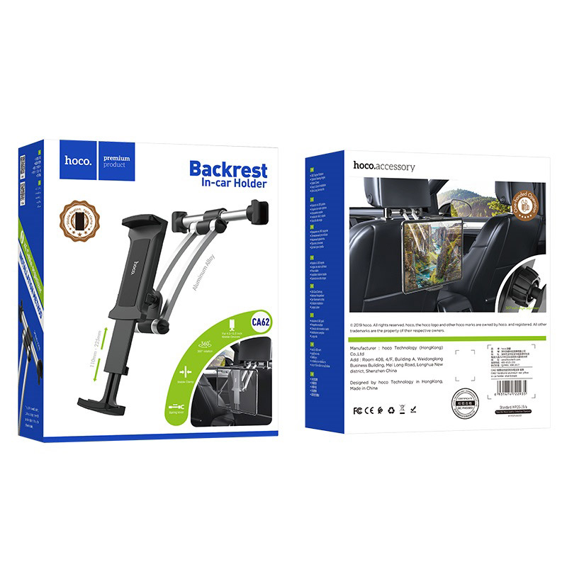 Автодержатель CA62 в подголовник HOCO