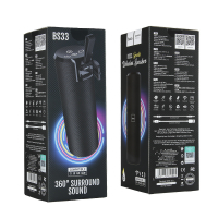 Портативная акустика BS33 Bluetooth HOCO черная