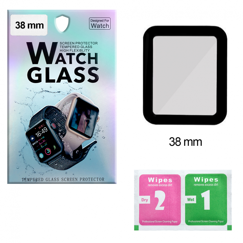 Защитная пленка Apple Watch 38mm PNMA гибкий full glue