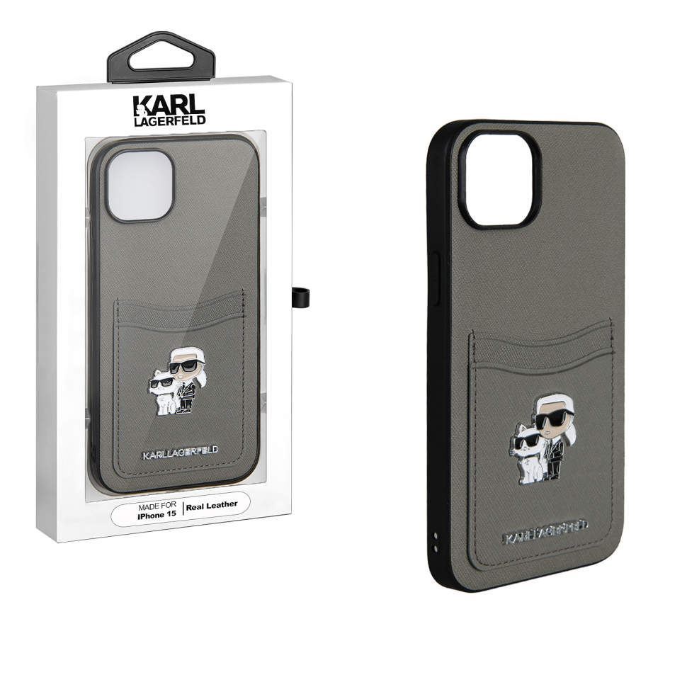 Чехол iPhone 15 KARL LAGERFELD SAKPKCNP