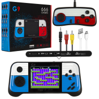 Игровая приставка G9 для 2 игроков (синий)