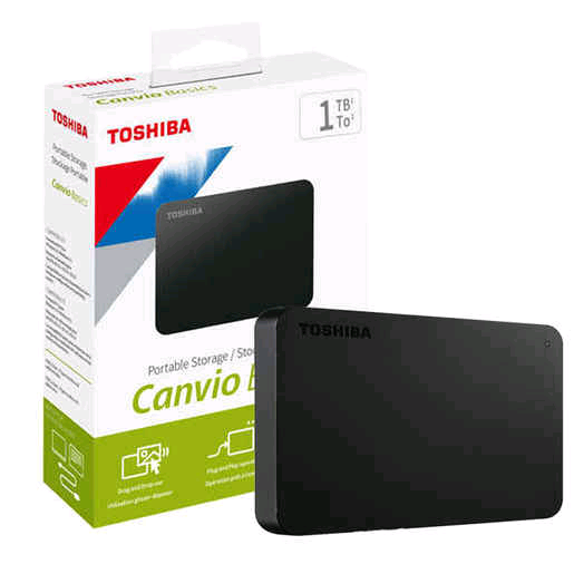 HDD внешний 2,5" 1TB Toshiba Canvio Ready USB 3.2