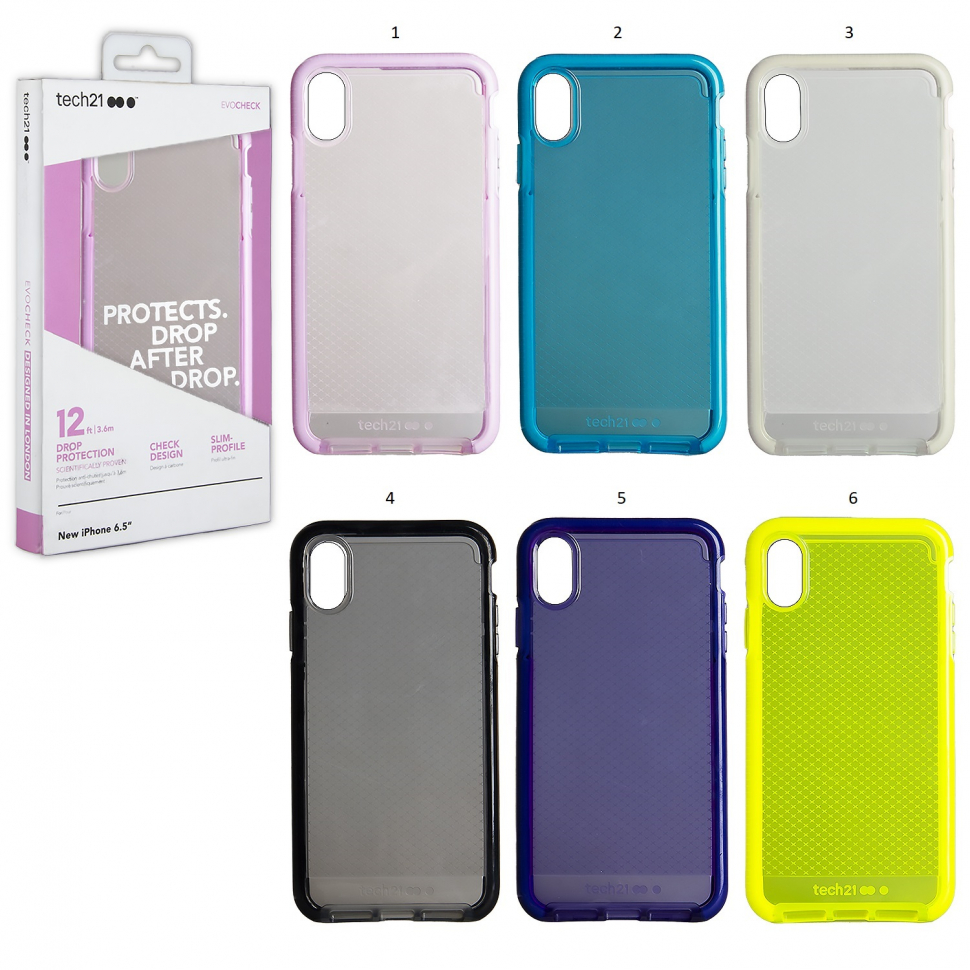 Чехол iPhone XS Max Tech 21 Anti-Drop