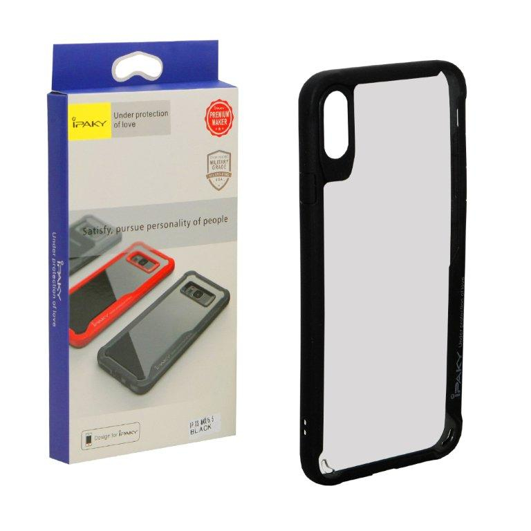 Чехол iPhone XS Max TPU + акрил Apple WS