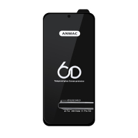Защитное стекло XM Note 11 Pro Anmac 6D Black без упаковки Арт.1137396 (10 шт./уп.)