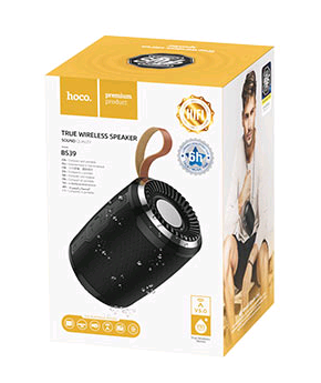 Портативная акустика BS39 Bluetooth HOCO черная