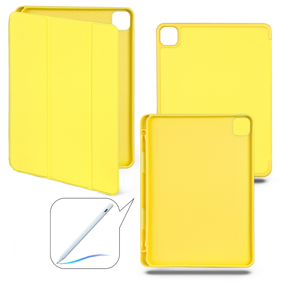 Чехол-книжка iPad Pro 11 (2021) Smart Case (Pencil) Yellow №4