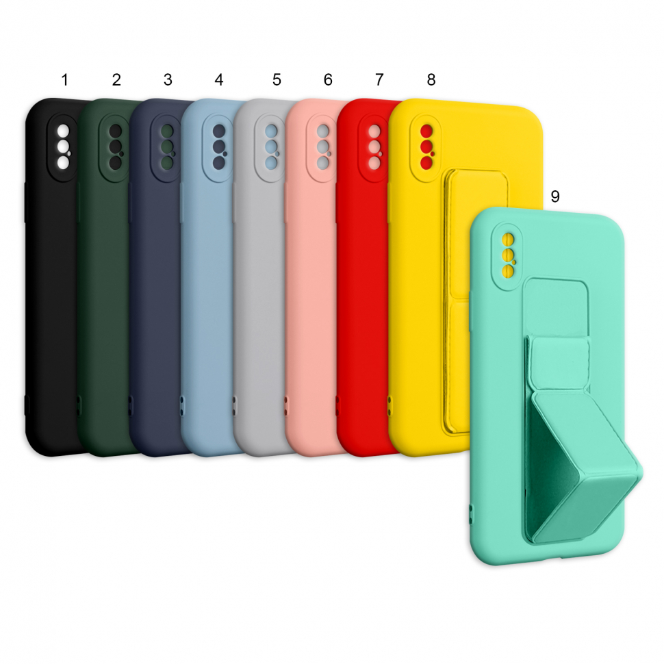 Чехол iPhone X/XS с держателем 3 в 1