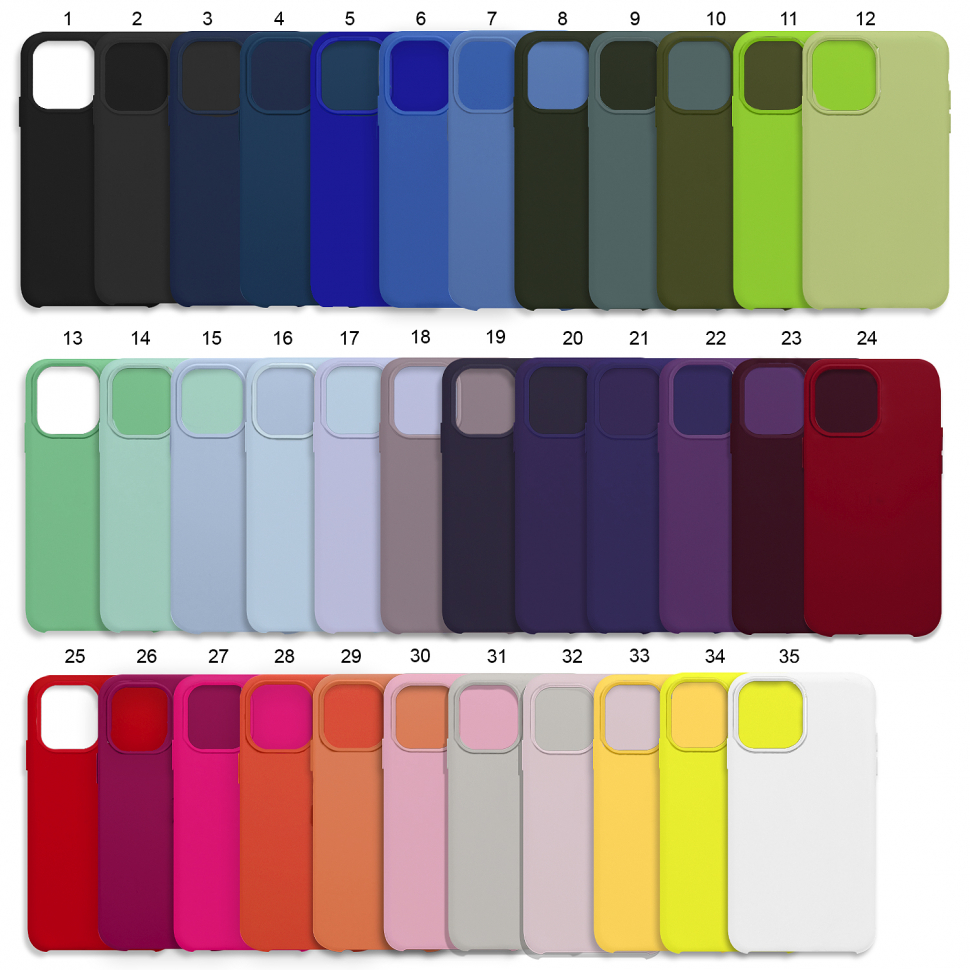 Чехол iPhone 16 Pro Max Silicon Сase Apple WS (с лого)