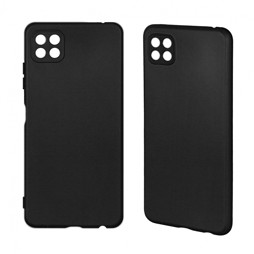 Чехол Samsung A22S 5G TPU матовый черный