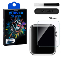 Защитное стекло Apple Watch 38mm UV Glue
