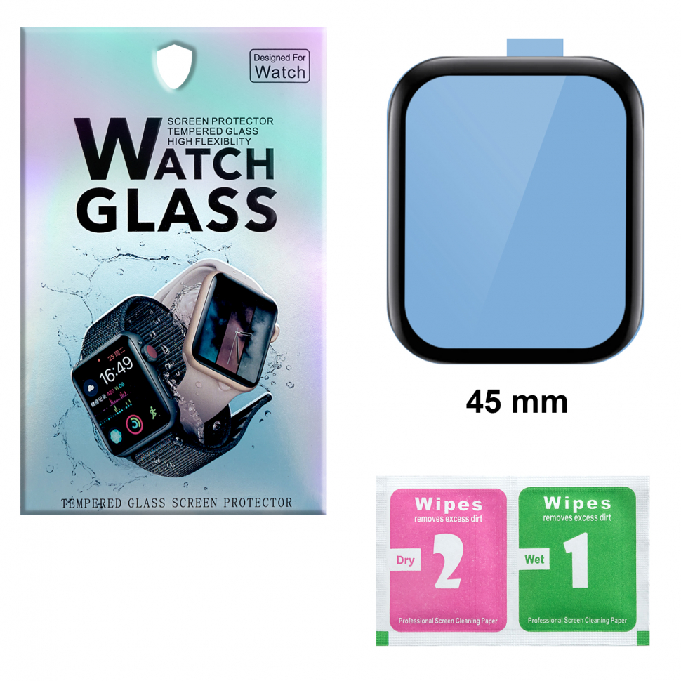 Защитная пленка Apple Watch 45mm PNMA гибкий full glue