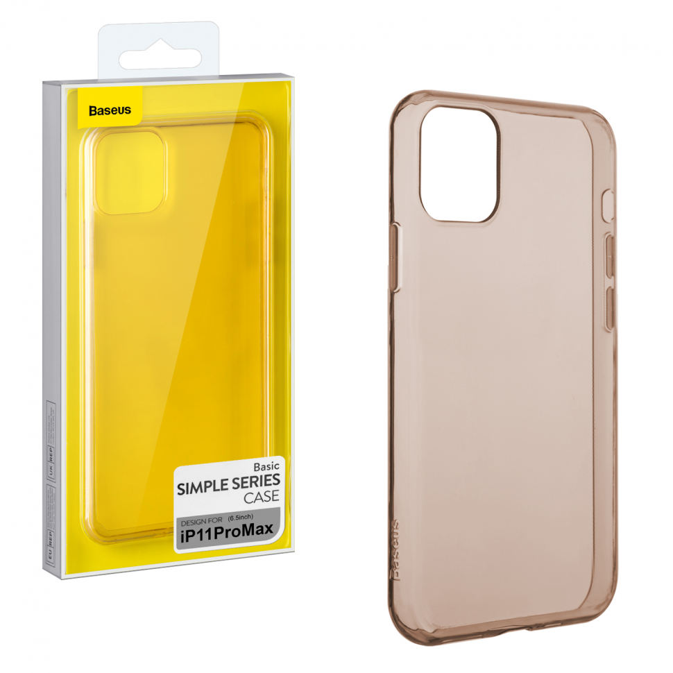 Чехол iPhone 11 Pro MAX Simple Series Baseus Gold
