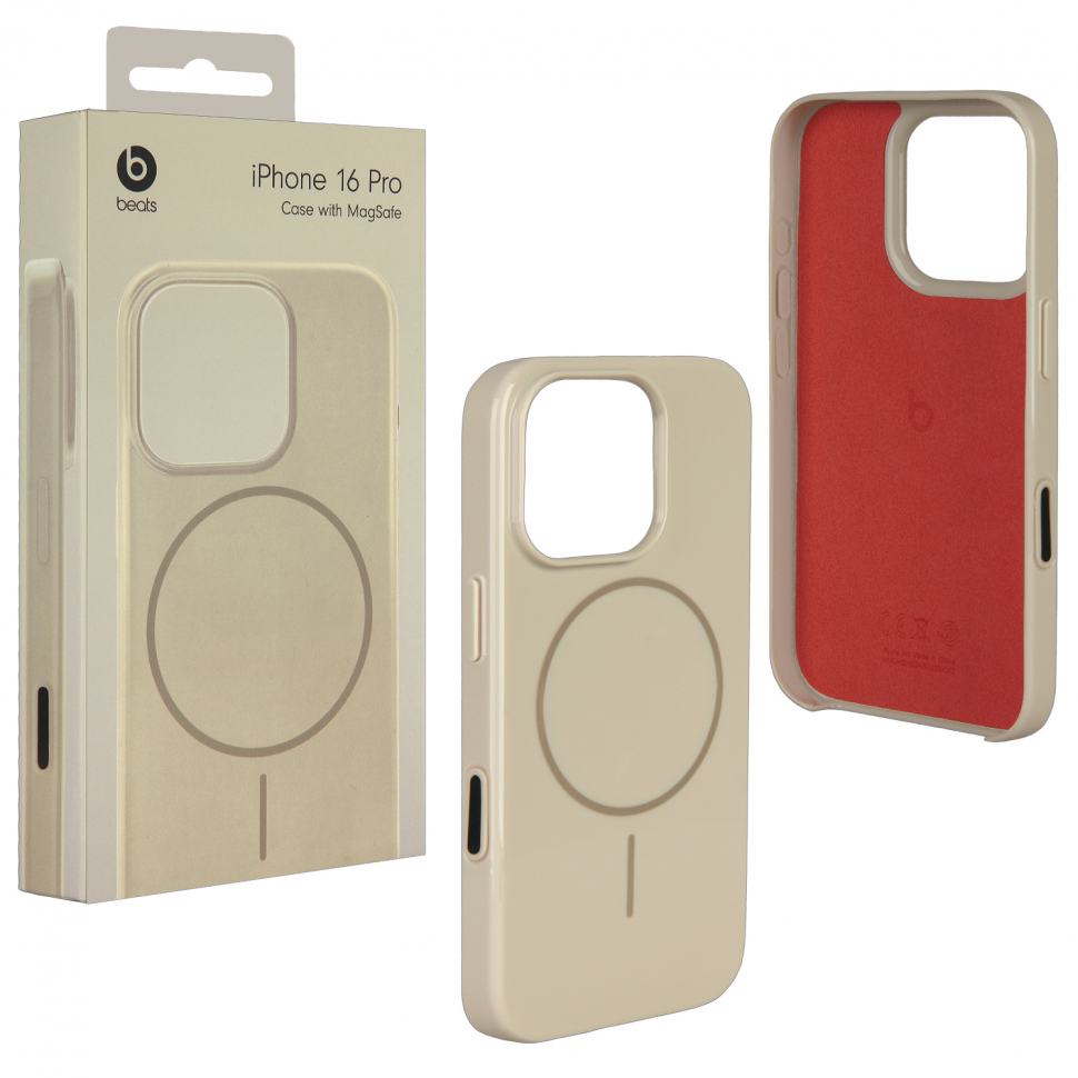 Чехол Beats iPhone 16 Pro (MagSafe) Summit Stone