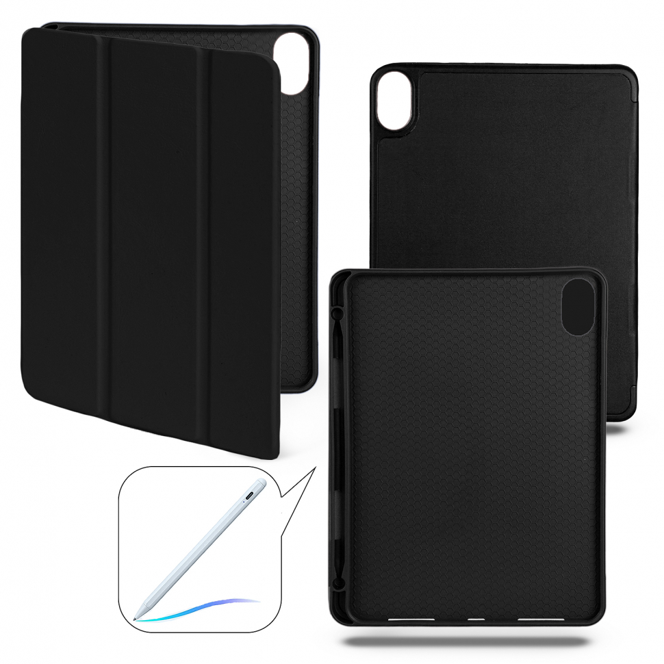 Чехол-книжка iPad Air 11 (2024) Smart case (Pencil) Black №8