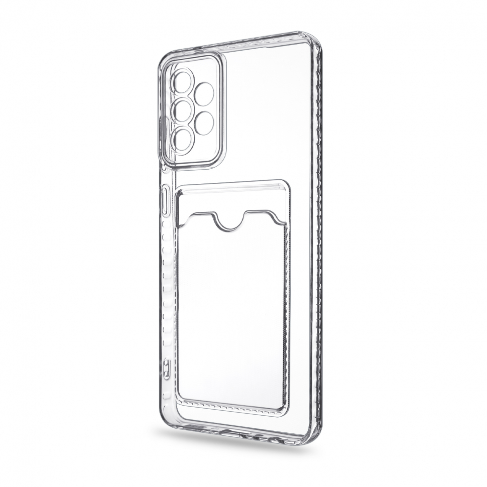 Чехол Samsung A72 Clear Card