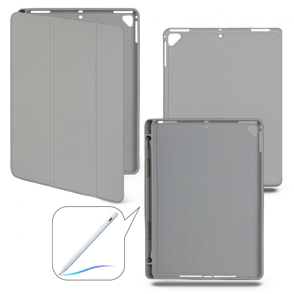 Чехол-книжка iPad New 9.7 (2017/2018) Smart Case (Pencil) Light Grey №9